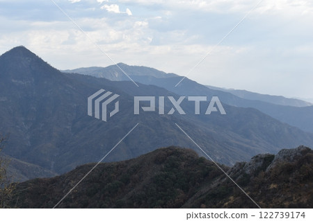California mountains background, view of natural landscape, US national parks wildlife 122739174