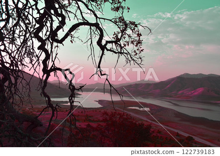 California mountains background, view of natural landscape, US national parks wildlife California mountains background, view of natural landscape, US national parks wildlife 122739183