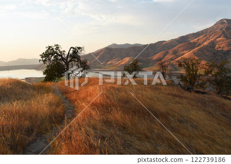 California mountains background, view of natural landscape, US national parks wildlife 122739186