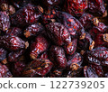 Vibrant Dried Rose Hips 122739205