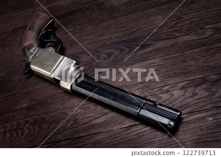 Old West vintage weapon - Volcanic Repeating Pistol 122739713