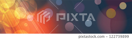 Bokeh background perfect for Holidays, Christmas, New Year, Festive and various desing works 122739899