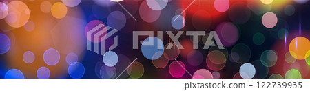 Bokeh background perfect for Holidays, Christmas, New Year, Festive and various desing works 122739935