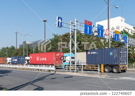 拖車堵塞 拖車堵塞 122740607