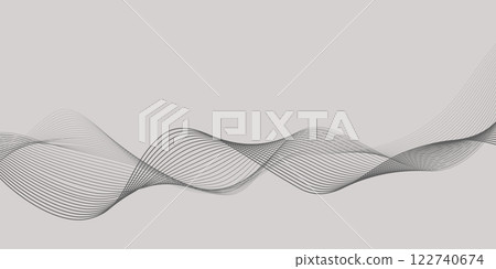 Complex curved background 122740674