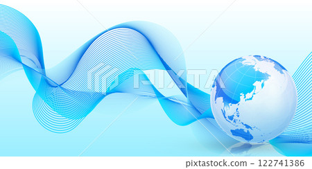 Transparent globe abstract background Transparent globe abstract background 122741386