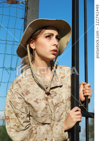 Woman Soldier Cant Be Free From Prison Woman Soldier Cant Be Free From Prison 122741449