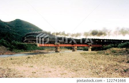 C62雙聯列車的英姿，1971年，北海道二又，函館本線，紀實照片 122741666