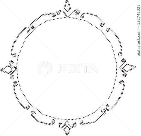 Circle frames Circle frames 122742325