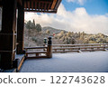 The snow-covered stage at Kiyomizu 122743628