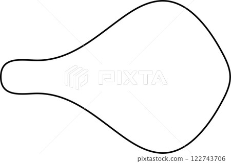 Circle line shapes. Geometric design 122743706