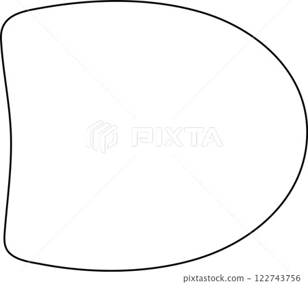 Circle line shapes. Geometric design 122743756