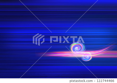 High-speed light image background material 122744466