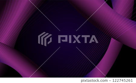 Purple Abstract Background. Futuristic Technology Style. Vector Illustration. Purple Abstract Background. Futuristic Technology Style. Vector Illustration. 122745261