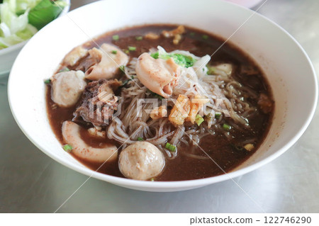 beef noodles or noodle, Chinese noodle 122746290