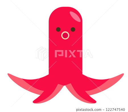 章魚香腸。向量插圖 章魚香腸。向量插圖 122747540