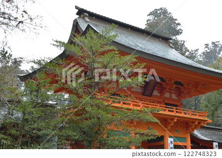 雨中的香取神社樓門 [重要文化遺產] 122748323