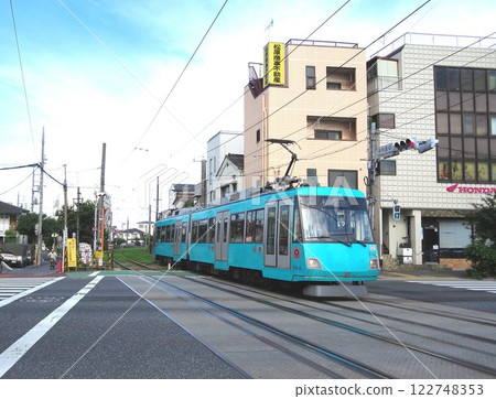 Tokyu Setagaya Line Wakabayashi Crossing Circular Route 7 122748353