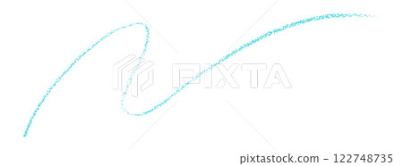 light blue pencil strokes isolated on transparent background 122748735