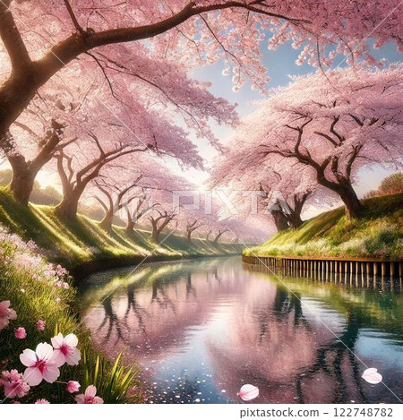 Sakura in spring  122748782