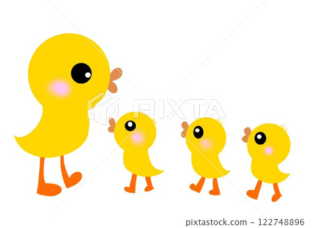 Parent and child of ducks 122748896