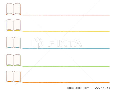 豐富多彩的書線集 122748934