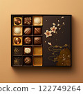 Valentine's gift with modern Japanese elements 01 122749264
