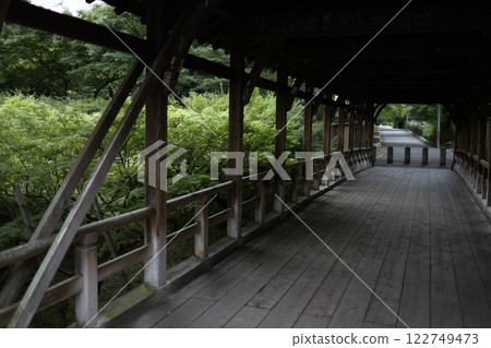 藍色秋葉和Tonenbashi 122749473
