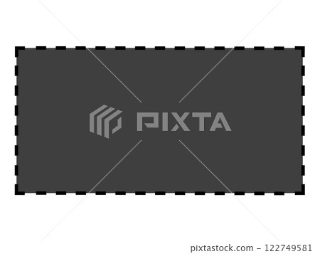 Rectangular dashed frame (black) Rectangular dashed frame (black) 122749581