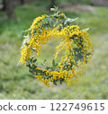 Outdoor mimosa wreath Outdoor mimosa wreath 122749615