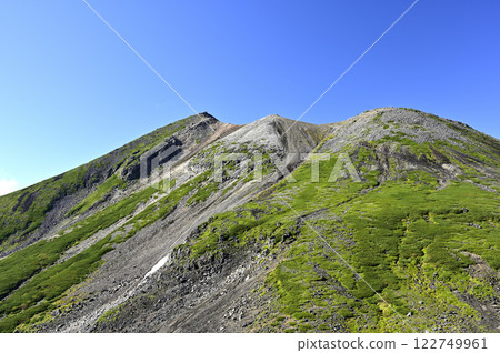Mount Norikura in September (Photo taken on the way from Tatamidaira to Kata no Koya, Norikura) 122749961