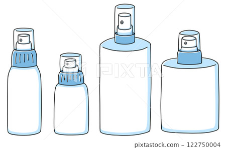 簡單、鬆散的噴霧瓶套裝 - 固體油漆 122750004