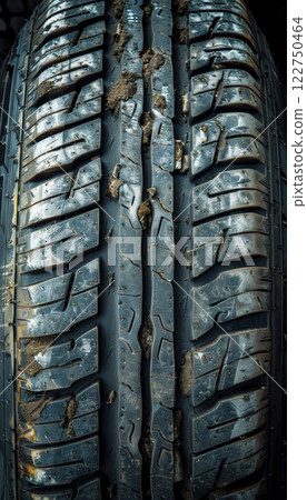 Understanding Tire Tread Patterns and Specifications for Safe Driving and Maintenance 122750464