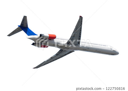 Plane isolated on a white background Plane isolated on a white background 122750816