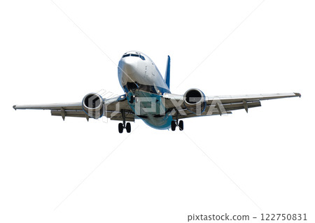 Plane isolated on a white background 122750831