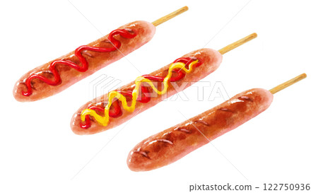 Frankfurt illustration set 122750936