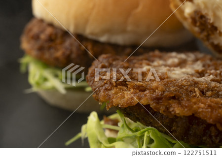 火腿肉排漢堡 火腿肉排漢堡 122751511