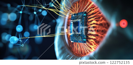 Retinal Implant Technology and Diagrams for Restoring Visual Perception 122752135