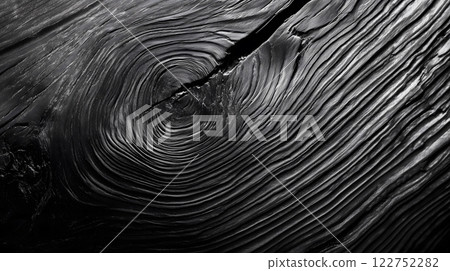 Dark Abstract Wood Grain Texture with Circular Patterns Dark Abstract Wood Grain Texture with Circular Patterns 122752282
