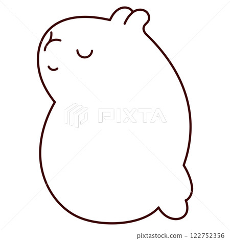 Funny cartoon characters. 122752356