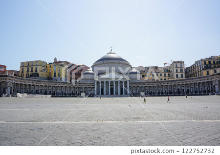 Piazza del Plebiscito in Naples, Italy Piazza del Plebiscito in Naples, Italy 122752732