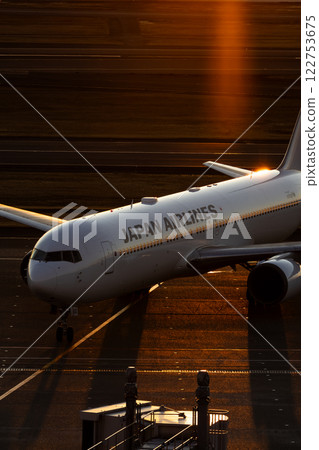 噴射客機抵達 122753675