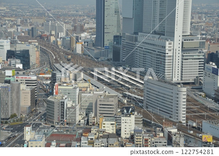 Nagoya Station seen from above Nagoya Station seen from above 122754281