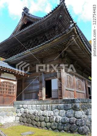 Daihonzan Eiheiji temple, the zen buddhist Temple of eternal peace, located in Fukui Prefecture in Japan 122754483