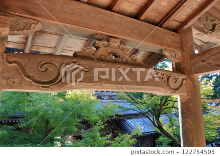 Daihonzan Eiheiji temple, the zen buddhist Temple of eternal peace, located in Fukui Prefecture in Japan 122754503