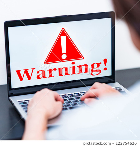 Ransomware damage is increasing rapidly [Image of information security and IT risks] 122754620