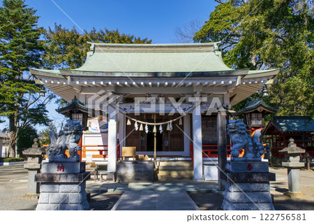 白岡八幡神社,埼玉縣白岡市,拜殿,神馬傳說的神社 白岡八幡神社,埼玉縣白岡市,拜殿,神馬傳說的神社 122756581