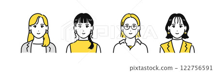 職業婦女角色圖標 122756591