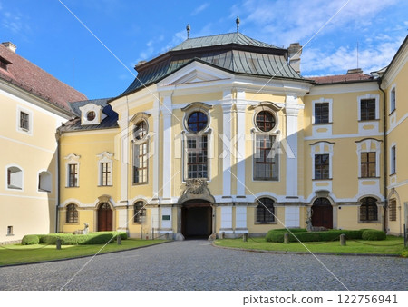 Beautiful Zdar nad Sazavou castle in Czech republic 122756941
