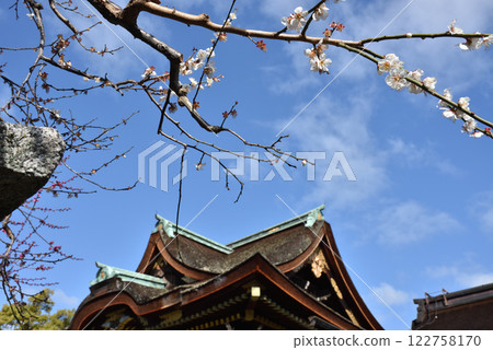 初春的天神社:三光門週邊(京都市上京區) 初春的天神社:三光門週邊(京都市上京區) 122758170
